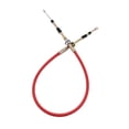 thumbnail image 4 of DYNWAVECA Shifter Cable 4 ft Length Red Premium Easy Installation Sturdy Spare Parts Direct Replaces Eyelet Threaded for B&M 80832, 4 of 7