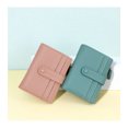 thumbnail image 4 of Cartera delgada de cuero JAMW con bloqueo RFID para mujer Verde, 4 of 5