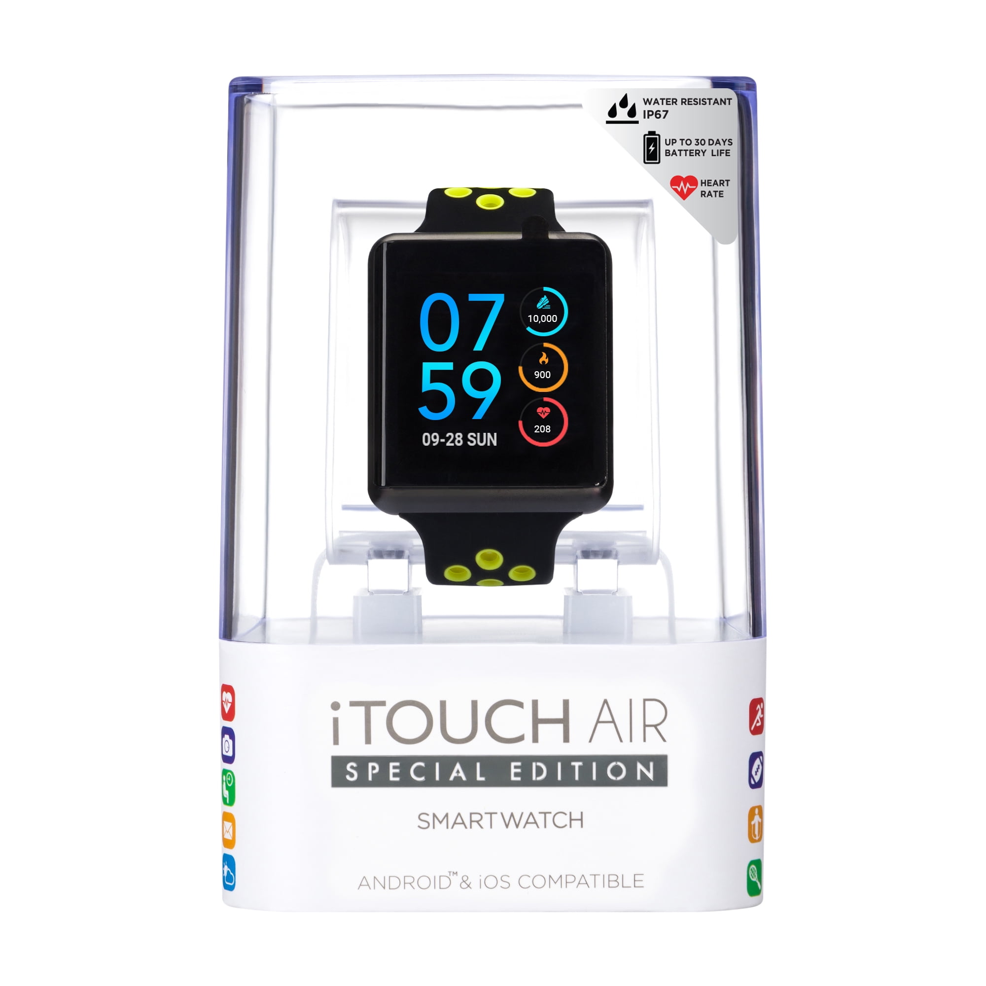 itouch air digital smart watch