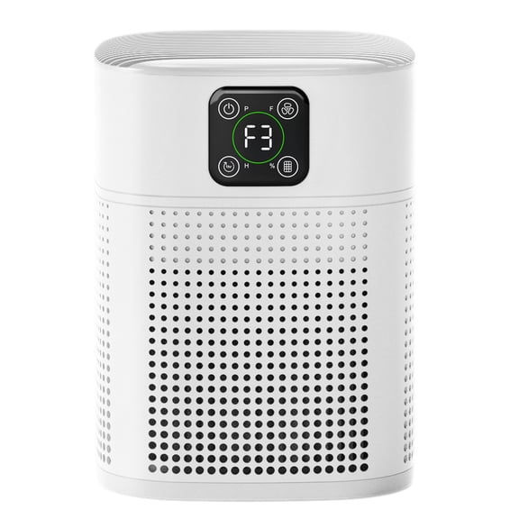 OUNEDA Air Purifiers for Home, H13 True HEPA Filter with 360° Air Inlet,3 Speeds up to 1076 SQ.ft, White