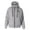 Grey, variant on Heated Jackets for Men 23 Heating Zones 3 Level Temperature Control Zip Up Heated Hoodie Powered by Power Bank (Not Included)