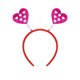 thumbnail image 1 of Diadema de corazón con purpurina roja, accesorio para el cabello para Halloween, fiestas, bodas, cumpleaños y disfraces., 1 of 8