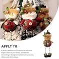 thumbnail image 2 of Wosthever Árbol de Navidad colgante fiesta temática festival atmósferas muñeca colgante chimenea decoración al aire libre DIY artesanía Prop Kits de decoración para fiestas Animal Wosthever HA069302-03, 2 of 6
