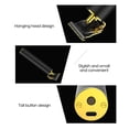 thumbnail image 2 of Professional Titanium-Ceramic Zero-Gap Trimmer for Hair Design, USB Rechargeable T-Blade Edger with 4 Guide Combs, Lightweight Metal Body Hair Clipper for Barbershops - SH-2560 Black, 2 of 6