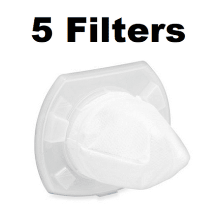 Replacement Filter for Black+Decker VF110 Dustbuster 5 Pack