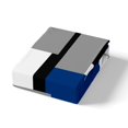 thumbnail image 4 of Erosebridal Housse de Couette Ombrée Abstraite Grand Lit, Literie Minimaliste Format Grand Lit, Bleu Marine, Réversible 3 Pcs, 4 of 7