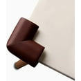 thumbnail image 2 of 8-Pack Corner Protectors Baby Proof, Furniture Corner and Edge Safety Bumpers, Soft Rubber Foam Cushion Covers, 3M Taped Corner Guards, Baby Child Proofing Pads, Table Corner Protectors, Brown, 2 of 6