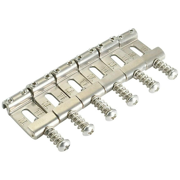 KTS Titanium Vintage Style Saddle Set for Strat Style Tremolos 2-7/32" (56 mm) Spacing Titanium