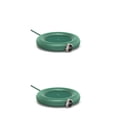 thumbnail image 3 of Matsuzay Calentador de tazas, alfombrilla para tazas, posavasos de calefacción, ABS, mano de obra fina multicolor, multiusos, aspecto bonito, regalo Verde 2piezas Matsuzay CBP589591, 3 of 5