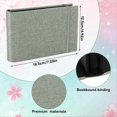 thumbnail image 3 of 2 Pack Small Photo Albums, 200 Photos Mini Flip Photo Book Album Gray, 3 of 5