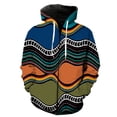thumbnail image 1 of Sudadera con capucha y cremallera para hombre, diseño de mapa de tribus primitivas étnicas, estilo Harajuku, ropa de calle de primavera, moda de manga larga, divertida para adolescentes, 1 of 6