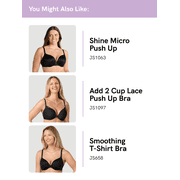 Joyspun Womens Lace Push Up Bra, Sizes 34A-36DD