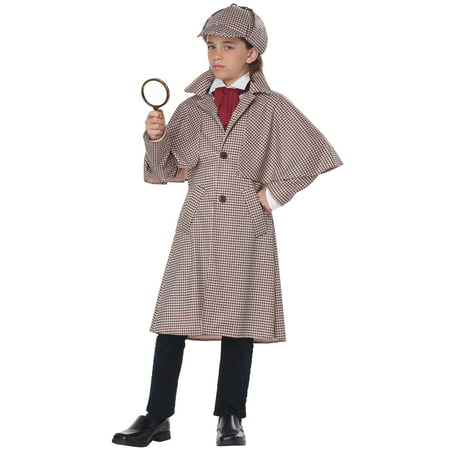 Child Famous Detective Sherlock Homes Costume