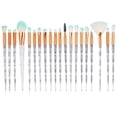 thumbnail image 2 of 20pcs Multi-función Pro Cosmetic Powder Foundation Sombra de ojos Eyeliner Lip Makeup Brushes Sets Xemadio WRMH-961-2, 2 of 3
