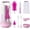 purple, variant on Electric Bottle Brush, Electric Baby Bottle Brush Set with Silicone Bottle/Pacifier/Straw Brush and Mixing Head, Waterproof Bottle Cleaner Brush with Drainage Rack- Green