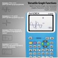 thumbnail image 3 of Calculadora científica Nadex con funciones gráficas de color azul, 3 of 9