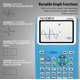 thumbnail image 3 of Calculadora científica Nadex con funciones gráficas de color azul, 3 of 9