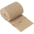 thumbnail image 3 of 15 Cm Wide Hessian Fabric 10m Rustic Ribbon Roll For Decoration Diy, Handmade Crafts, 3 of 5