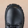 thumbnail image 6 of Babcutegg Kid Girls Boots Non Slip Snow Boots Casual Fashion Soft Bottom Shoes for Girls Black US 11, 6 of 8