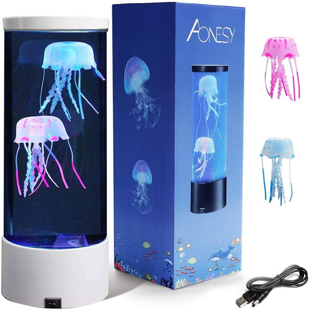 Modern Aquarium Jellyfish Mood Lamp Led Jellyfish Night Light Jellyfish Tank HOT 