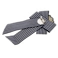 thumbnail image 3 of 4Pieces Vintage Stripe Fabric Bow Tie Brooch Pin Cravat, 3 of 8