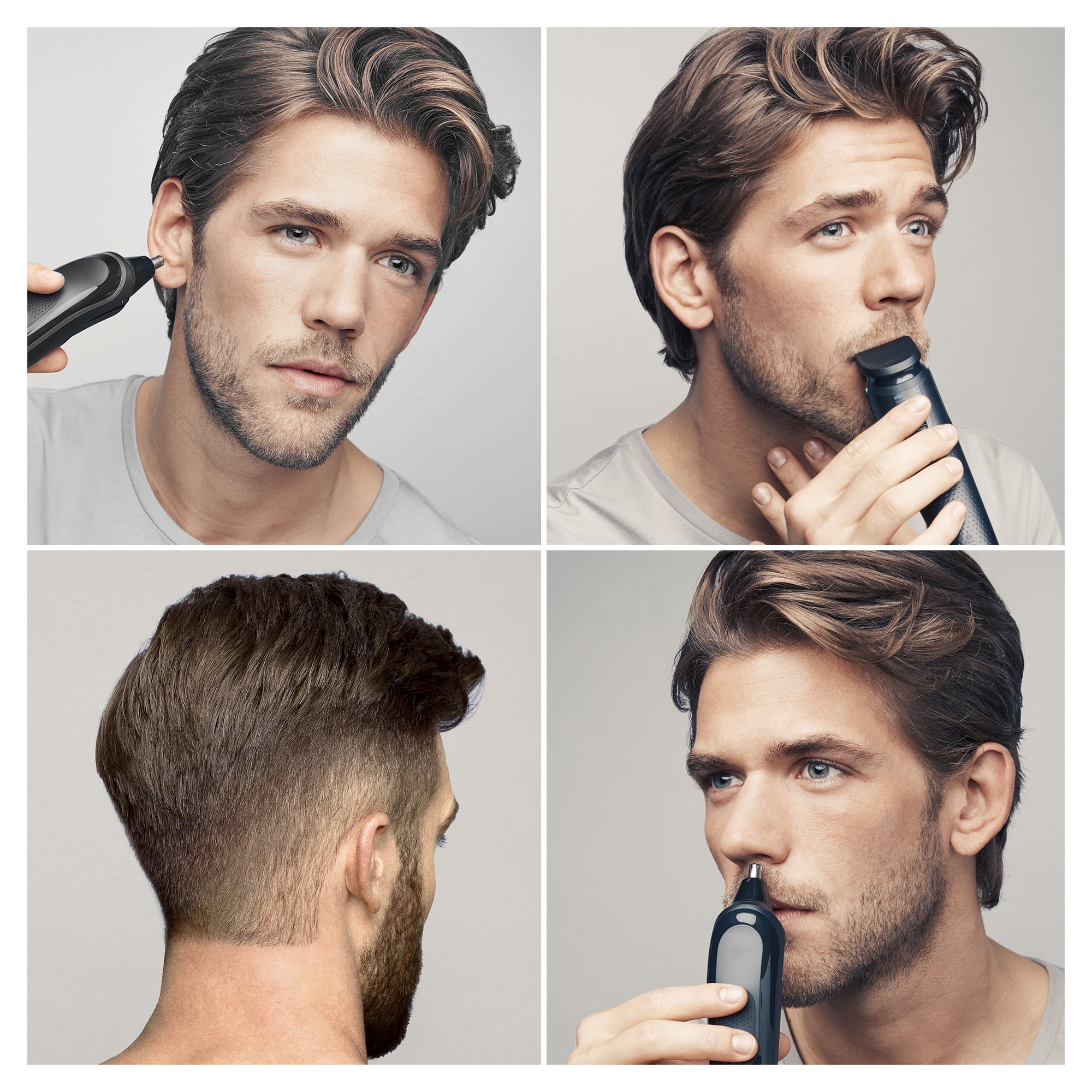braun 6 in 1 beard trimmer and hair clipper kit