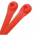 thumbnail image 5 of Red Plastic Weed Eater Blades for String Trimmer Head, for Garde 8841 20Pcs Plastic Grass Trim, Trimmers Blades Replacement for Stihl Weed Eater Blade Polycut, 5 of 8