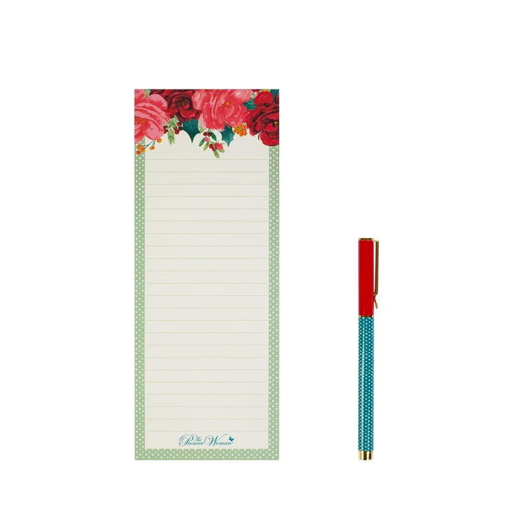 2 Piece Gift Set  Stationery Pink Floral Stationary For Women Personalized  Note Card Matching Notepad - Yahoo Shopping