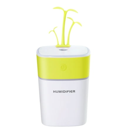 

Cool Mist Humidifier - Ultrasonic Quiet Mini Cute Auto Shut-Off Humidifier 320ml Humidifiers for Bedroom/Babies Nursery/Office-Green
