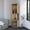 Natural, variant on Macadamia Corner Bar Cabinet for Living Room / Provide Durable Storage