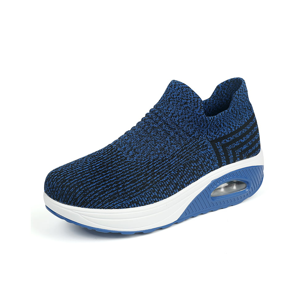 Breathable Mesh Flat Canvas Sneakers Lightweight Comfort Low Cut Shoes for Tennis Running Casual Gym Women Knitted Walking Shoes