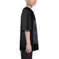 thumbnail image 4 of HANMUN Boys and Girls Tough Fashionable One Side Hot T-Shirts and Short Sleeves, Size XS-XL Made in USA, 4 of 4
