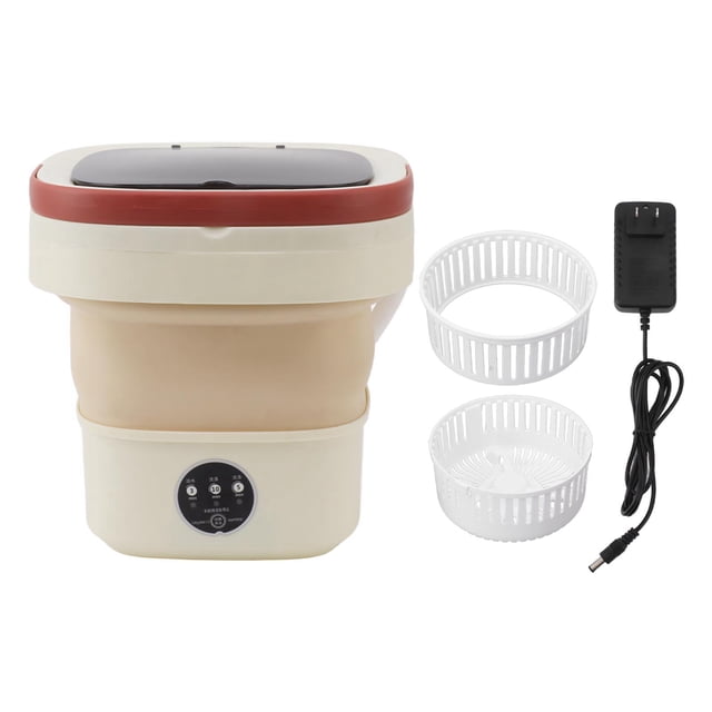 Lavadora Plegable NikouMX Mini Cubo Portátil 6L