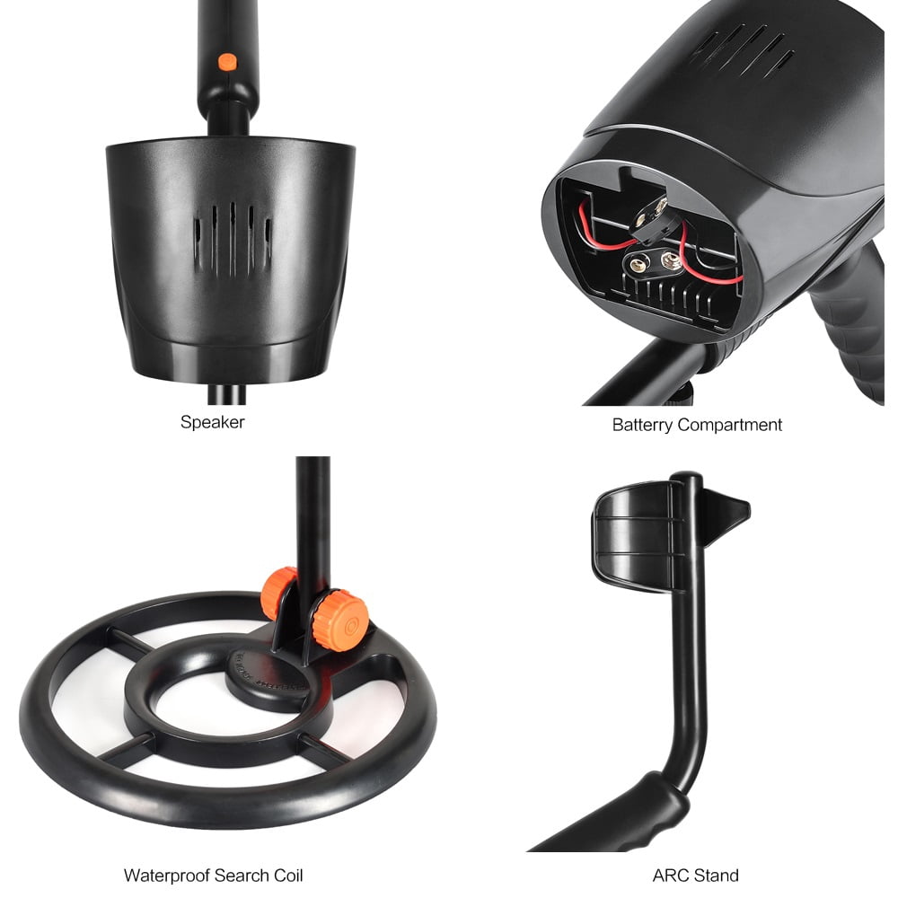 Underground Metal Detector Multifunctional Gold And Silver Digger Treasure Hunter MD-3060 LCD Display