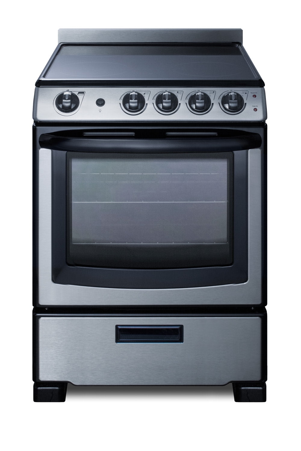 24 wide smooth top electric range