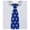 Big Hearts - Blue, variant on Men's Happy Valentine's Day Big White Hearts Pattern Pre-Tied Zipper Neck Tie - Blue