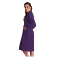 thumbnail image 3 of Luxurious Soft Absorbent Lightweight Long Kimono Waffle Spa Bathrobe for Women, 3 of 4