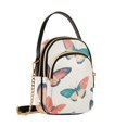 thumbnail image 7 of FORMRS Crossbody Bag for Women Quilted Travel Shoulder Cell Phone Purse with Chain Strap Handbag, Colorful Butterflies, 7 of 7