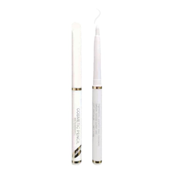 JShteea Barba Maquillaje Enhancer Barber Coloring Filler Hairline Shaping Pen (Blanco)