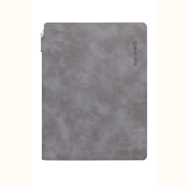 Cuaderno A5 de 8,1 X 6,3 Pulgadas, de Piel de Oveja, con Bolígrafo, Ideal para Que Los Estudiantes Lo Lleven Al Comienzo Del Curso Escolar.