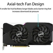 ASUS DUAL-RTX3070-O8G-V2 - OC Edition - graphics card - GF RTX 3070 - 8 GB GDDR6 - PCIe 4.0 - 2 x HDMI, 3 x DisplayPort