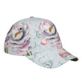 thumbnail image 3 of Naloa Original Classic Low Profile Hat Men Women Baseball Cap Dad Hat Adjustable Unconstructed Vintage Rose Print Cap, 3 of 9