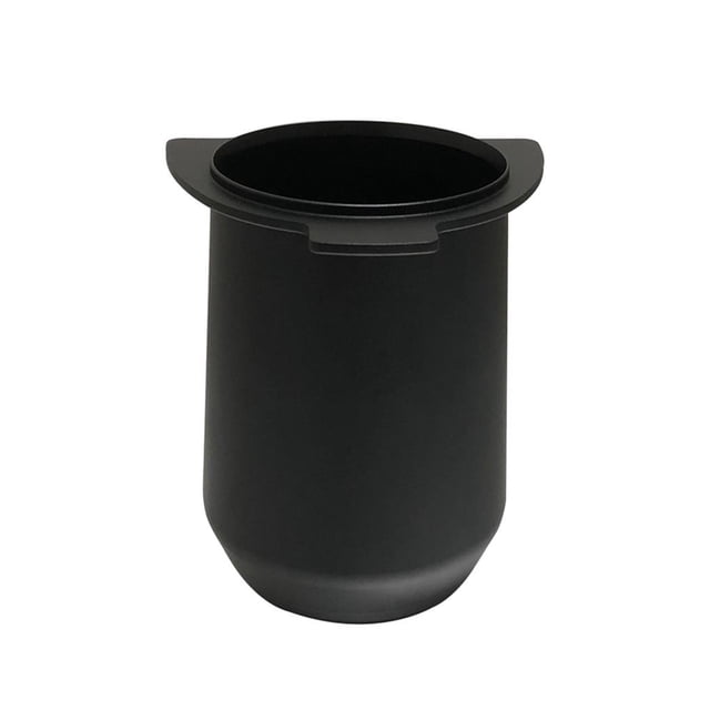 Bearachild Taza dosificadora de café, pieza alimentadora de polvo de café de aleación de aluminio con diseño Binaural para molinillo de café Juegos de servir café y té Negro Bearachild HA026584-02