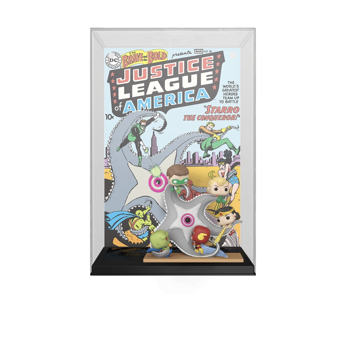 Funko Pop! Comic DC Comic Cover: Justice League - The Brave and the Bold  (Walmart Exclusive) 