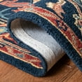 thumbnail image 5 of Safavieh Heritage Zoie Oriental Runner Rug, Red/Navy, 2'3" x 18', 5 of 10