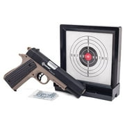 Crosman 1911 Spring Powered Pistol Kit with Sticky Target and BBs