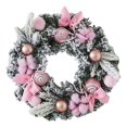 thumbnail image 3 of Guirnalda navideña artificial para puerta de entrada, guirnalda decorativa para colgar, suministros para fiestas 30 cm de diámetro, 3 of 9