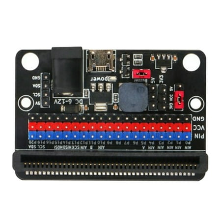 

1Pcs Expansion Board for Microbit GPIO Expansion Python IO:Bit 5V with on Board Passive Buzzer