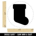 thumbnail image 2 of Christmas Stocking Solid Rubber Stamp for Scrapbooking Crafting Stamping - Mini 1/2 Inch, 2 of 7