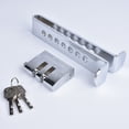 thumbnail image 5 of Universal Car Clutch Lock Auto Steering Wheel Brake Pedal Lock Throttle Security Steel Stainless Anti-Theft Tool Pedal Lock, 5 of 5